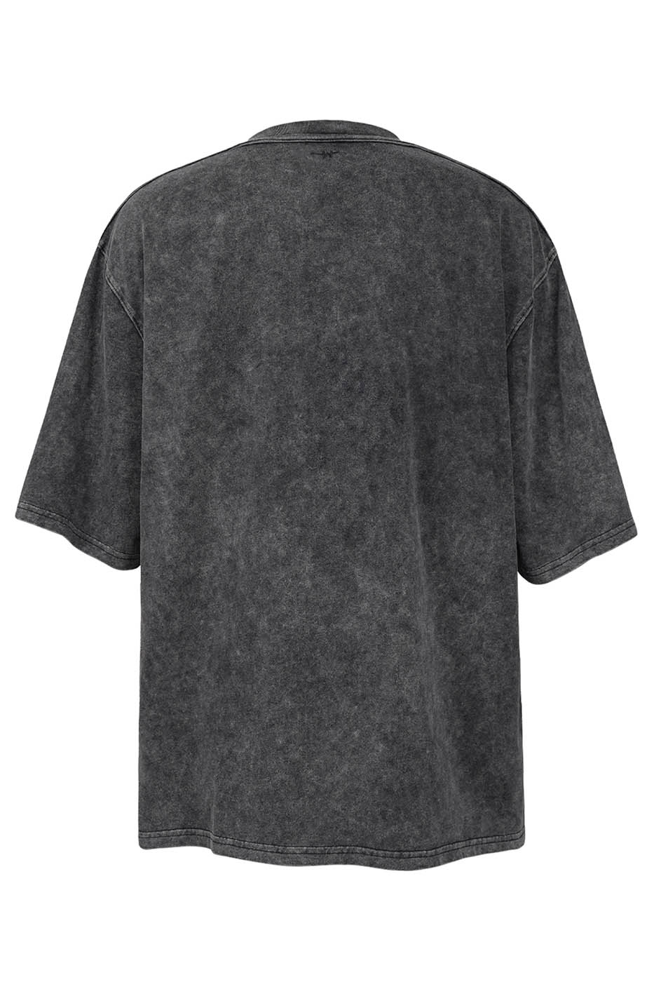 Distressed Washed Black T-shirt