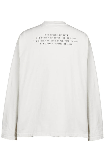 Bridal Print Sweatshirt White