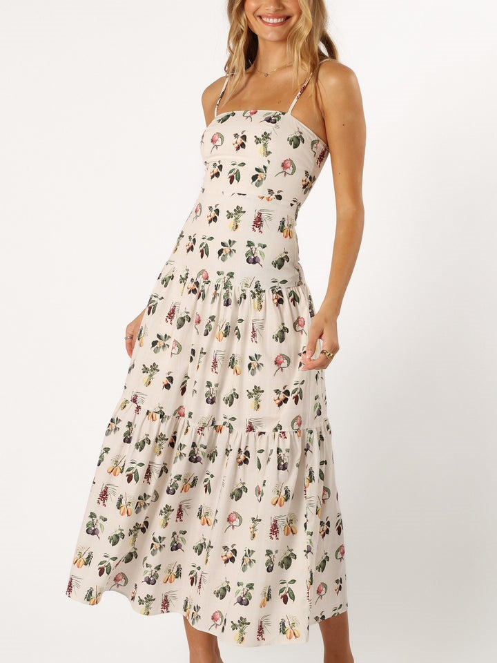 Fruit Midi Dress