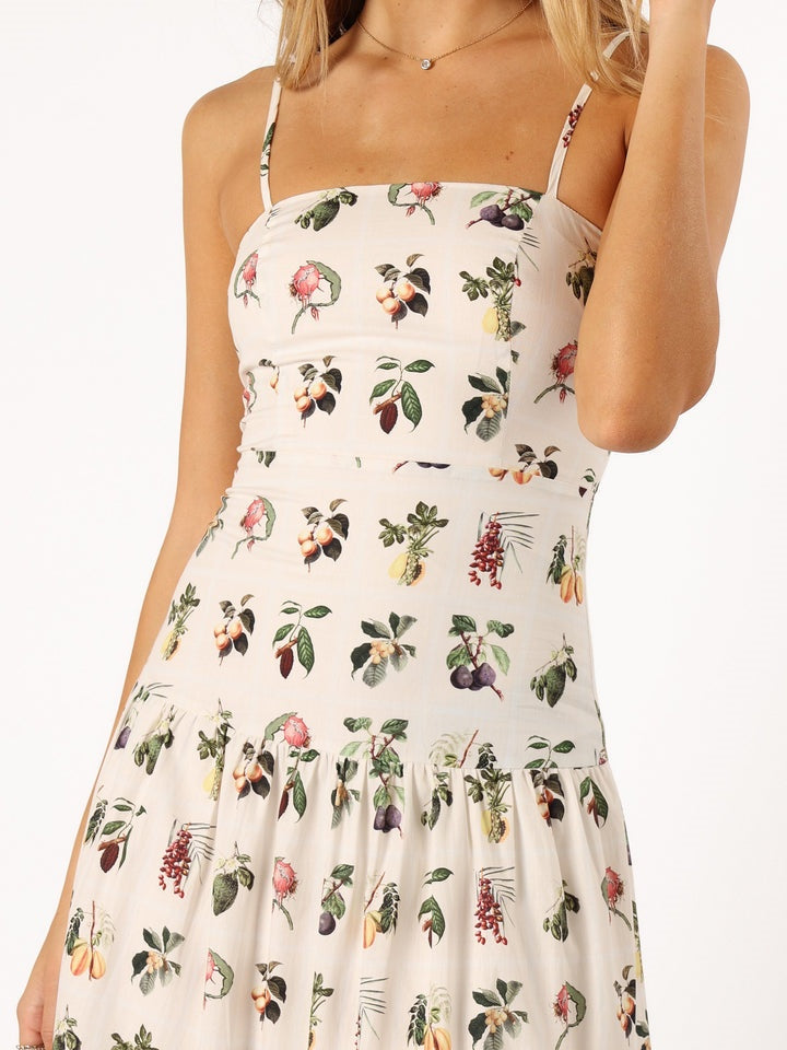 Fruit Midi Dress