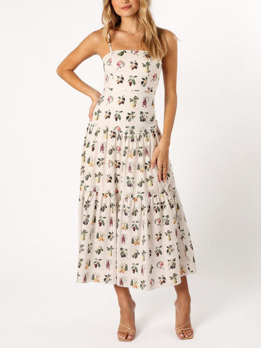 Fruit Midi Dress