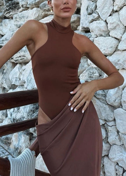 Aurelia One-shoulder Sculpting Maxi Dress