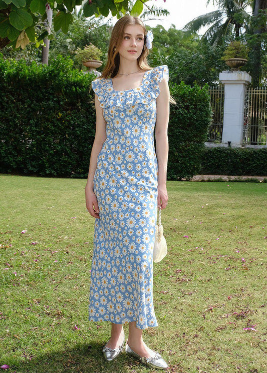 Bloomlane - Ruffled Daisy Maxi Dress