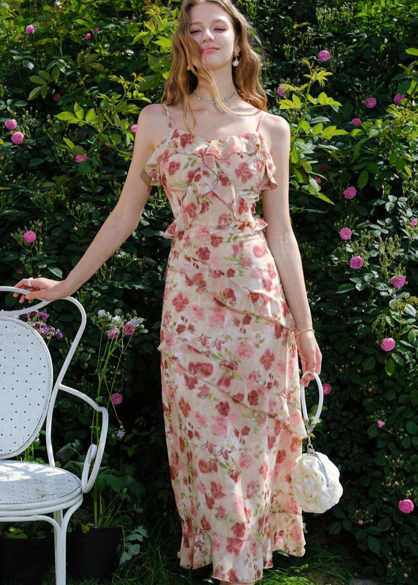 Rosaline - Ruffle Maxi Dress