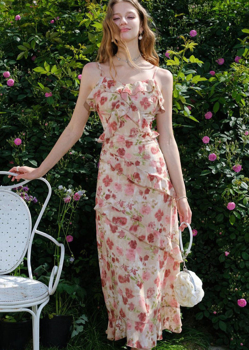 Rosaline - Ruffle Maxi Dress