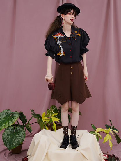 Magical Mushroom Meadow Blouse