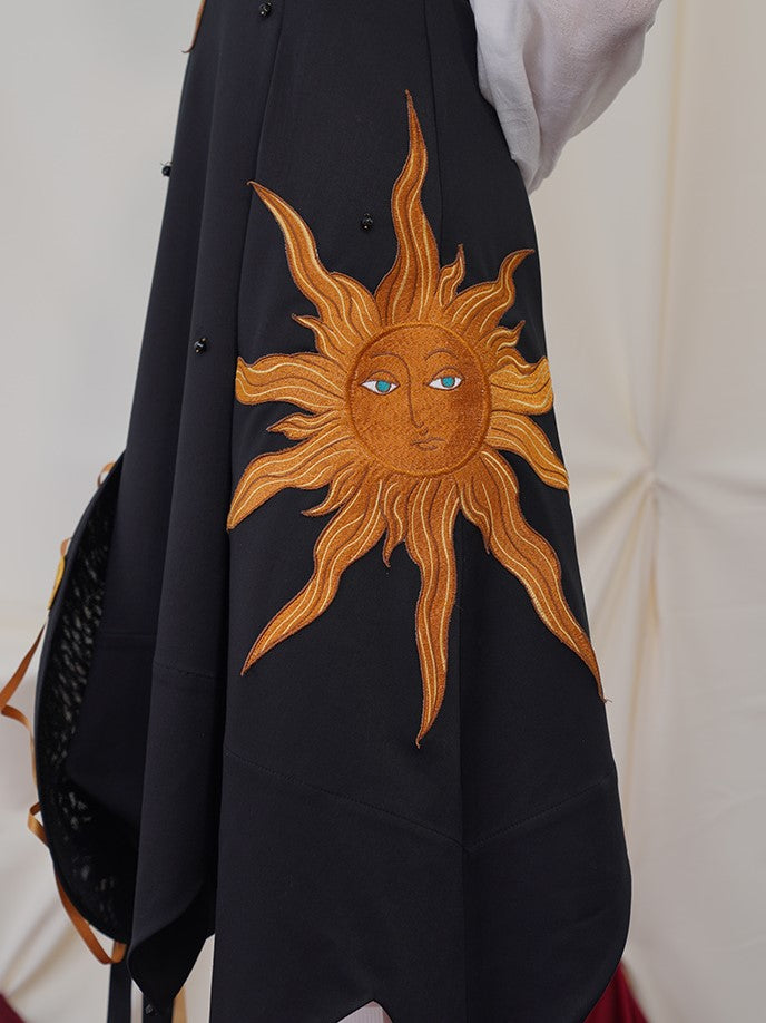 Twilight Sun Embroidered Dress