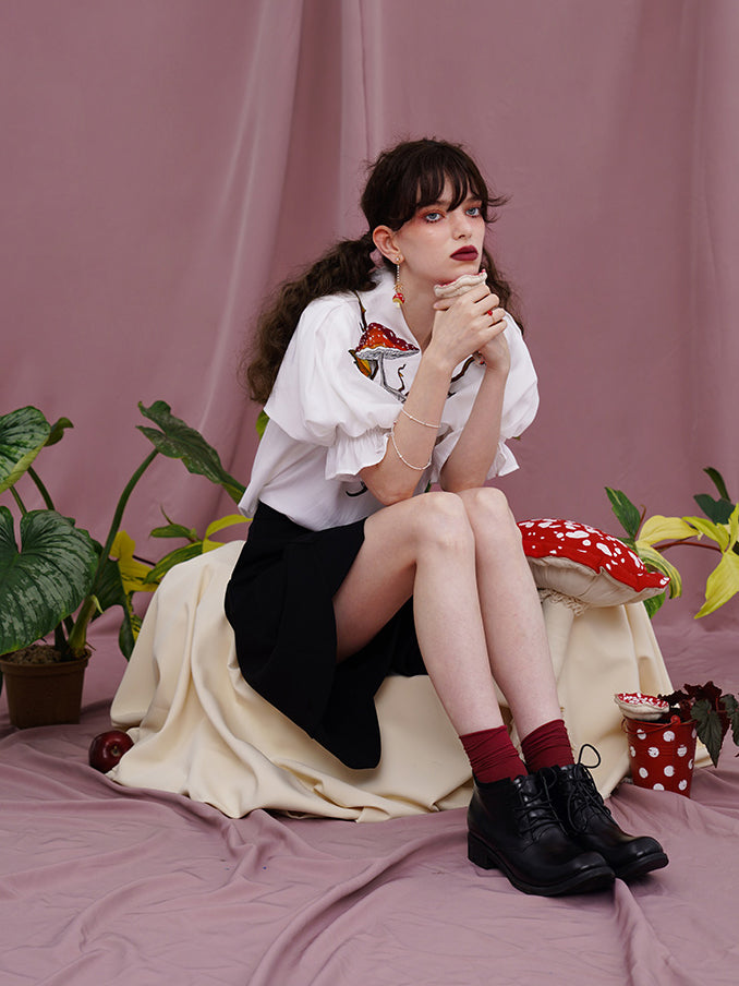 Magical Mushroom Meadow Blouse