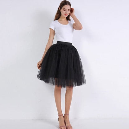 Pleated Dance Tutu Skirts