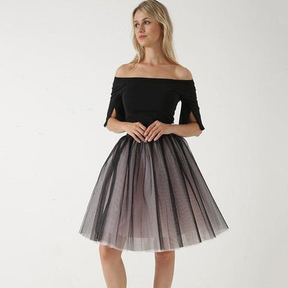 Pleated Dance Tutu Skirts