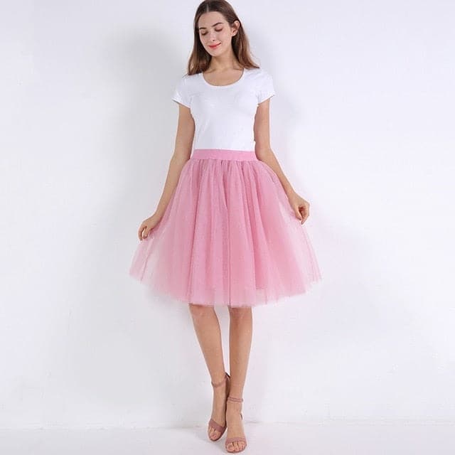 Pleated Dance Tutu Skirts
