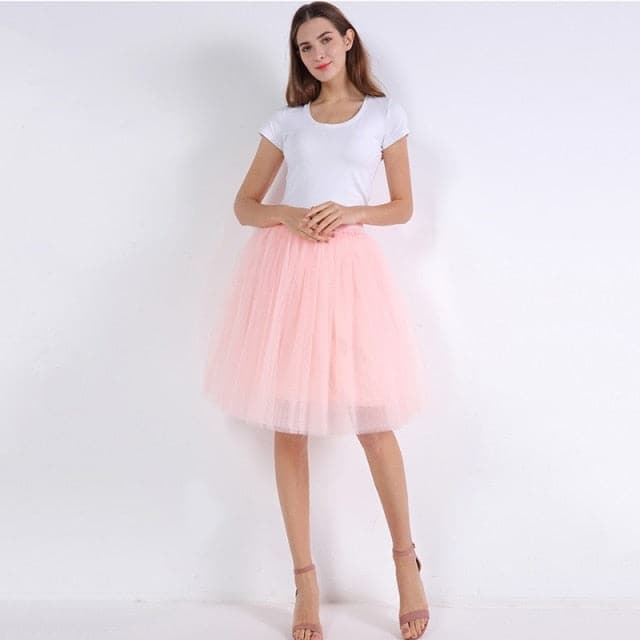 Pleated Dance Tutu Skirts