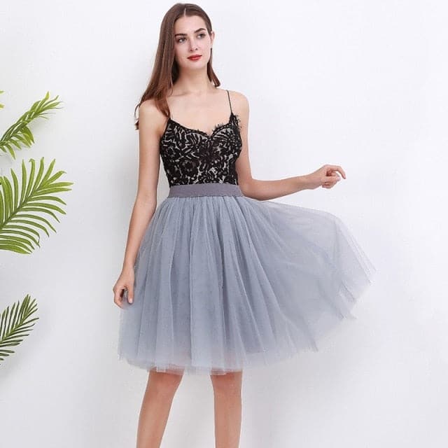 Pleated Dance Tutu Skirts