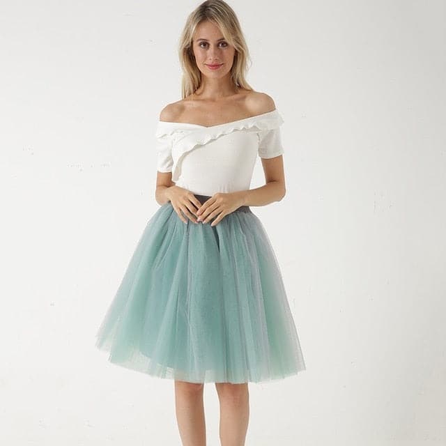 Pleated Dance Tutu Skirts