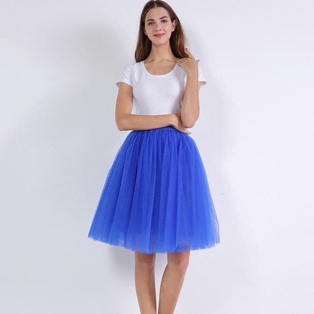 Pleated Dance Tutu Skirts