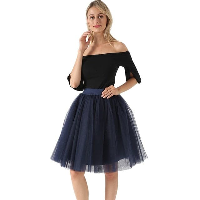 Pleated Dance Tutu Skirts