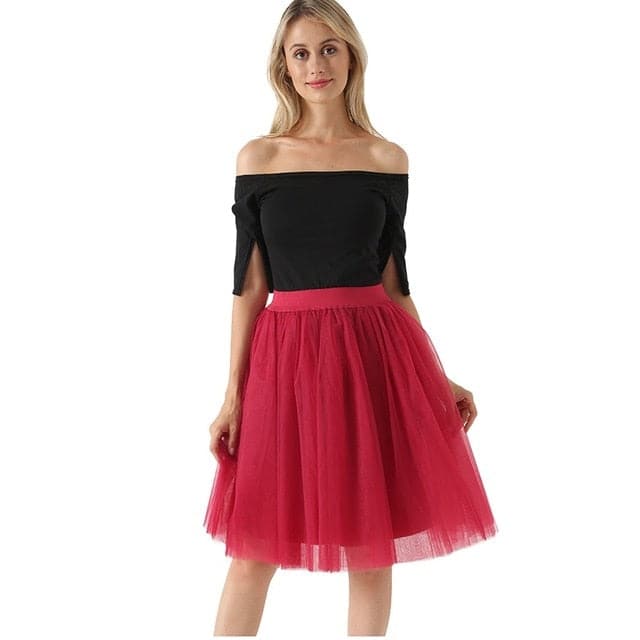 Pleated Dance Tutu Skirts
