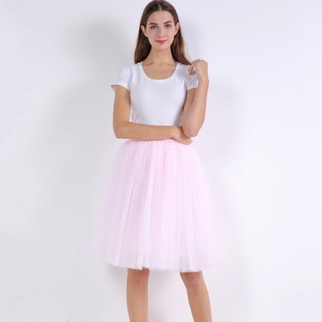 Pleated Dance Tutu Skirts