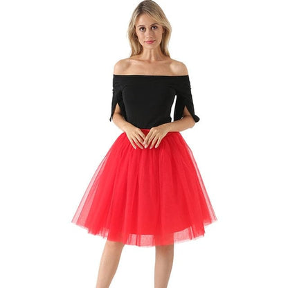Pleated Dance Tutu Skirts
