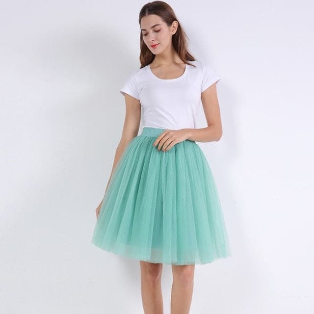 Pleated Dance Tutu Skirts