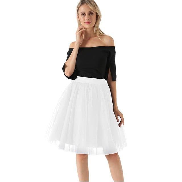 Pleated Dance Tutu Skirts