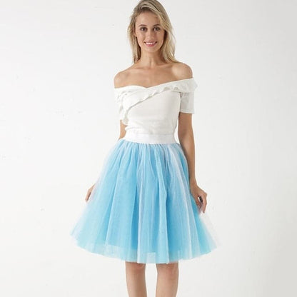 Pleated Dance Tutu Skirts