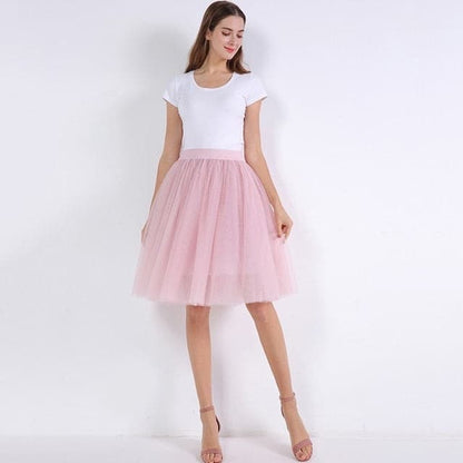 Pleated Dance Tutu Skirts