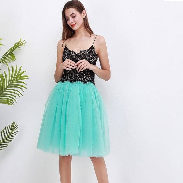 Pleated Dance Tutu Skirts