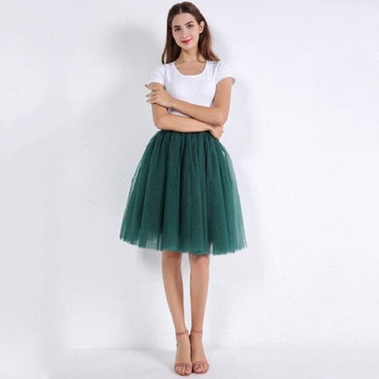 Pleated Dance Tutu Skirts