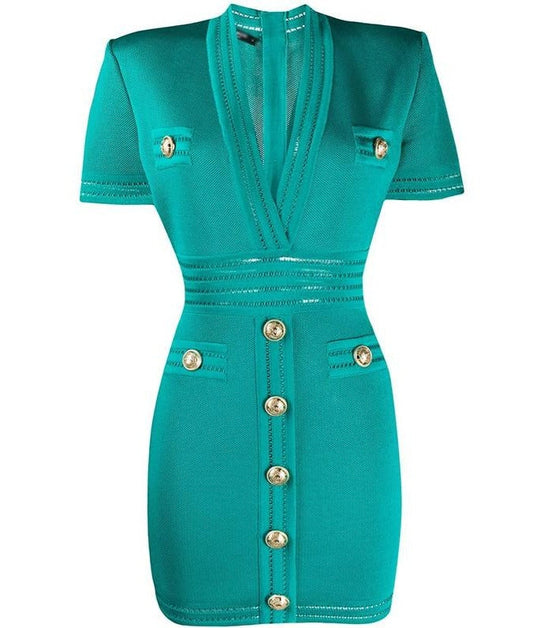 Cadence Sky Mini Dress