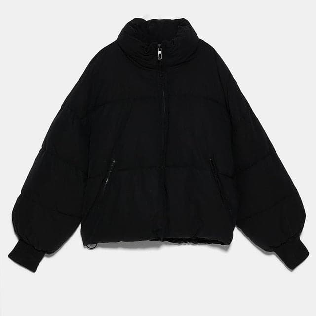 Dressbetty - Winter Zipper Pockets Female Warm Coat
