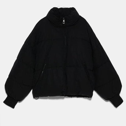 Dressbetty - Winter Zipper Pockets Female Warm Coat