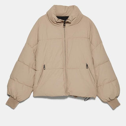 Dressbetty - Winter Zipper Pockets Female Warm Coat