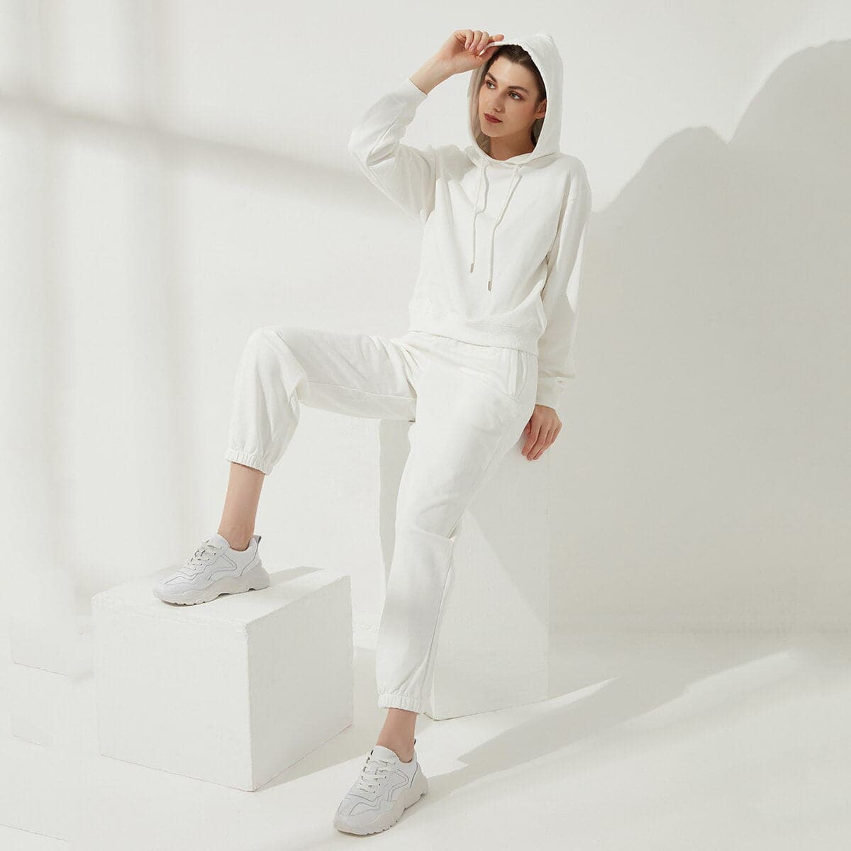 Cotton Long Sleeve Sweatshirts