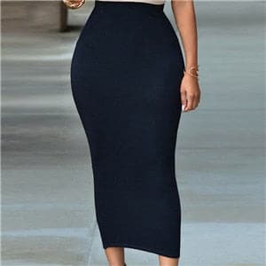 High Elastic Package Hip Skirts