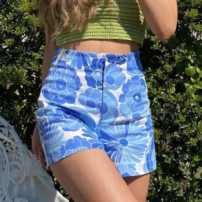 Shorts Y2k High Waist Jeans 90s Bottoms Retro Outfit