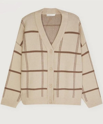Lorra Plaid Cardigan
