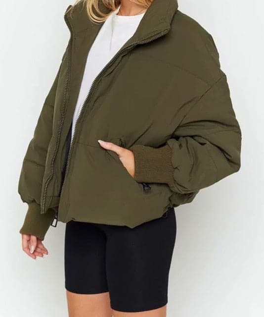 Dressbetty - Green Pockets Coat