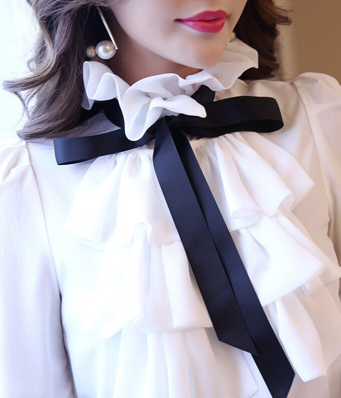 Anila Ruffles Blouse