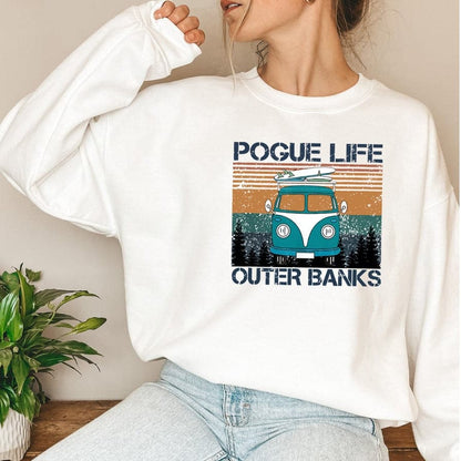 Pogue Life Pattern Carolina Retro Hoodies