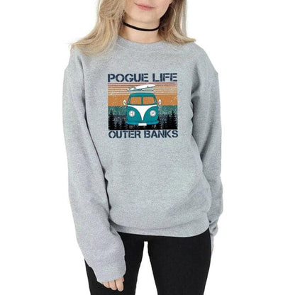 Pogue Life Pattern Carolina Retro Hoodies