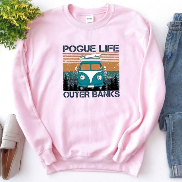 Pogue Life Pattern Carolina Retro Hoodies