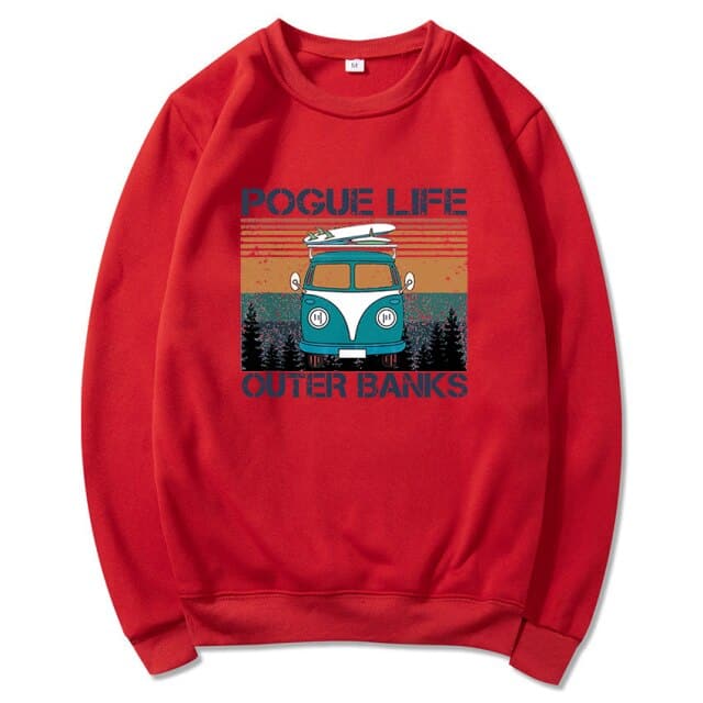 Pogue Life Pattern Carolina Retro Hoodies