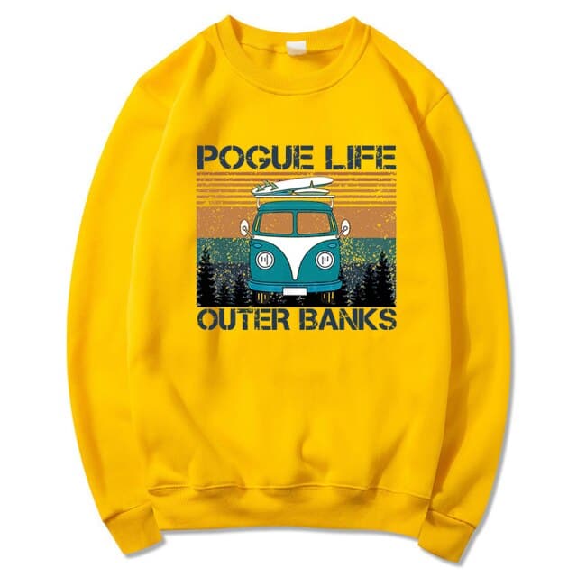Pogue Life Pattern Carolina Retro Hoodies