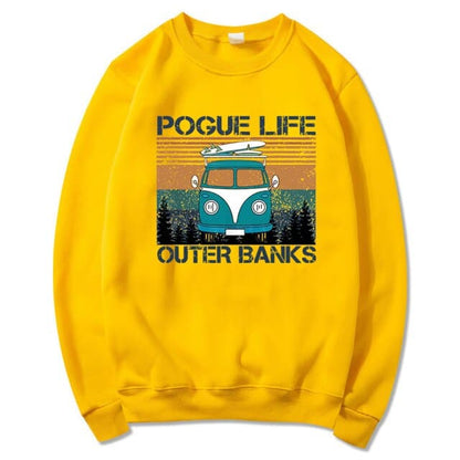 Pogue Life Pattern Carolina Retro Hoodies