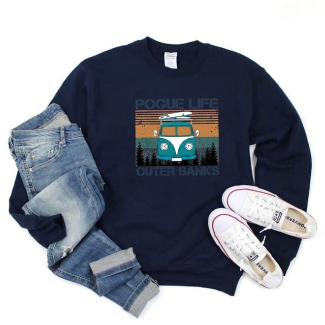 Pogue Life Pattern Carolina Retro Hoodies