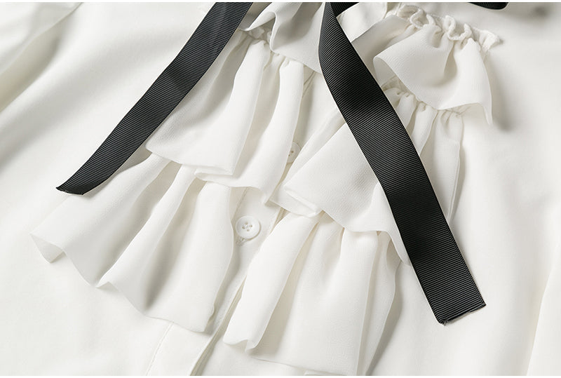Anila Ruffles Blouse