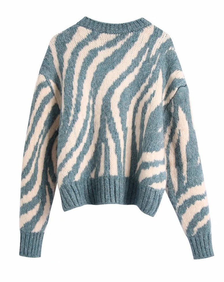 Adel Zebra Sweater