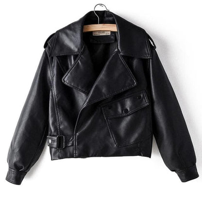 Dressbetty - Faux Leather Pu Coats