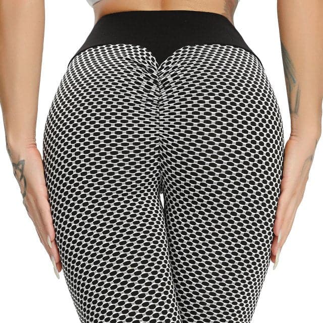 High Waist Legging Push Up Dot Leggings Booty Gym Pants Seamless Workout Pants Female Leggins